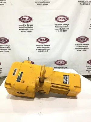 Harrington 2 Ton Electric Chain Hoist 15/5 FT/Min w/ 3 Phase Induction Motor
