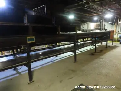 Used Sandvik Industrial Belt Flaker 47.5" x 43', Asphalt Pastille, 32' Cooling Zone, 2HP Drive