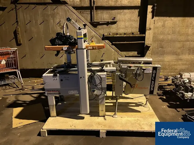 Used 3M 3M Case Sealer / Former, Model 200a Case Sealers - Tapers Ohio US | Federal Equipment Company 4 #128972