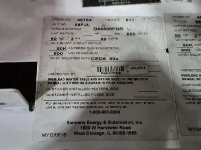 USED SIEMENS TIASTAR