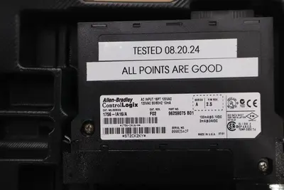 Allen Bradley 1756-IA16 /A INPUT MODULE 16PT 120 VAC 50/60HZ - STOCK GF29A