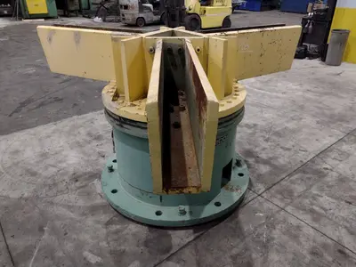 16 STAND X 4" x 36" WIDE R-PANEL ASC ROLLFORMER LINE WITH REEL & CUT OFF, BECK CONTROLS: STOCK #21176