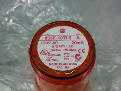 New | in-Stock ALLEN BRADLEY 855E10TL5 Light Sources / LED Ohio US | HGR 24 #751978