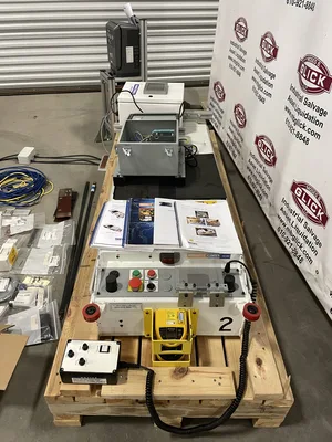 Daifuku 100TT-R SmartCart Automatic Guided AGV Tugger, Spare Parts, and Charger