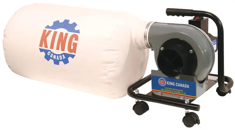 New | in-Stock KING CANADA KC-1101C Dust Collectors British Columbia CA | Lenmark #237636