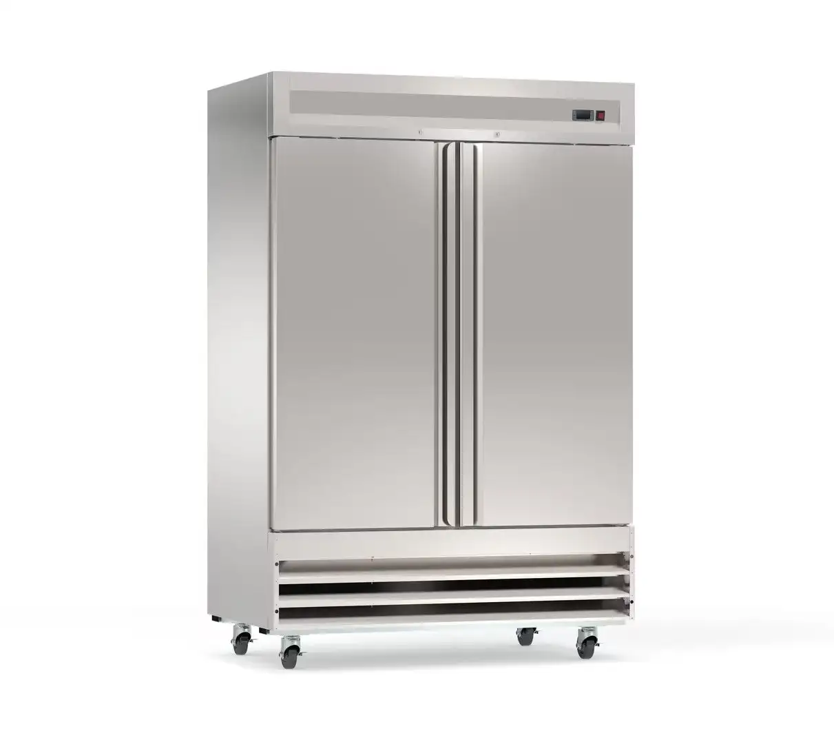 Compass SD54F - 54" Two Section Reach In Freezer, (2) Solid Doors, 115v
