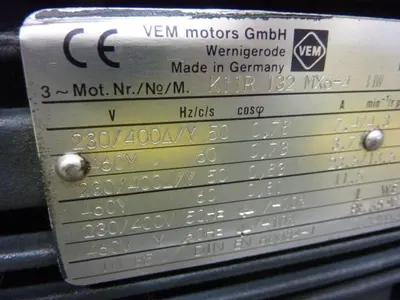 USED VEM K11R 132 MX6-4