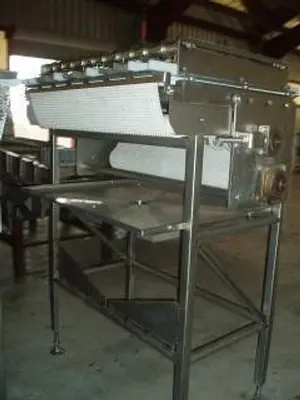 Conveyor, Belt, 48" X 3', Food Grade, S/st, 1 HP, Unit 1 #S733358