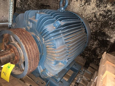 Westinghouse AEHH-8NUW1 Motor 125 HP, 1800 RPM, 444T, 460V