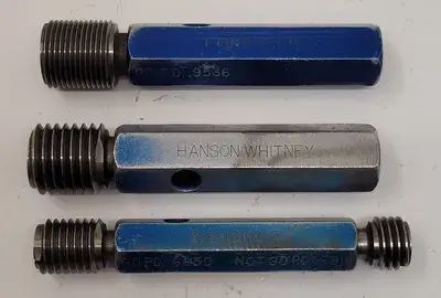 USED HANSON & WHITNEY GO/NO GO GAUGES