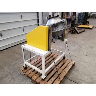 Used 1 Cu/Ft Double Cone Lab Blender - Stainless Steel
