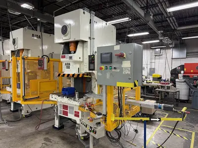 Used 2017 AIDA NC1-1100 Straight Side Presses Michigan US | Midwest Press and Automation #1319634
