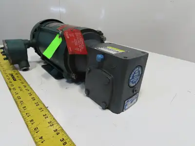 Reliance Boston Gear 10:1 Ratio 172RPM 3/4Hp 230/460V Gear Motor