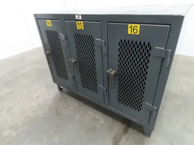 Strong Hold TP-12798 Heavy Duty Personal Locker Grey Steel Cabinet
