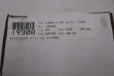 Omron K3MA-J-A2 Digital Panel Meter - NEW IN BOX - STOCK GF532A