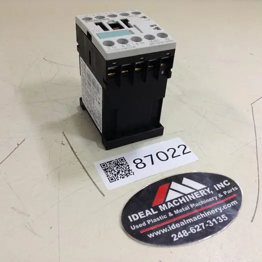 Used SIEMENS 3RT1 015-1AP01 PLC Contactors Michigan US | Ideal Machinery #702223