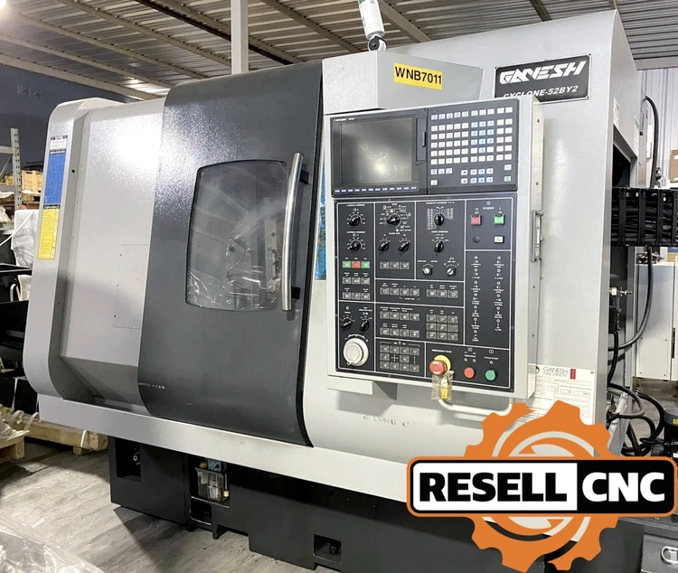 Used 2016 Ganesh Cyclone 52BY2 Multiple Spindle Automatic Screw Machines Florida US | Resell CNC #206863