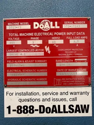 2008 DOALL 2013-V3 Saws | GMT (14)