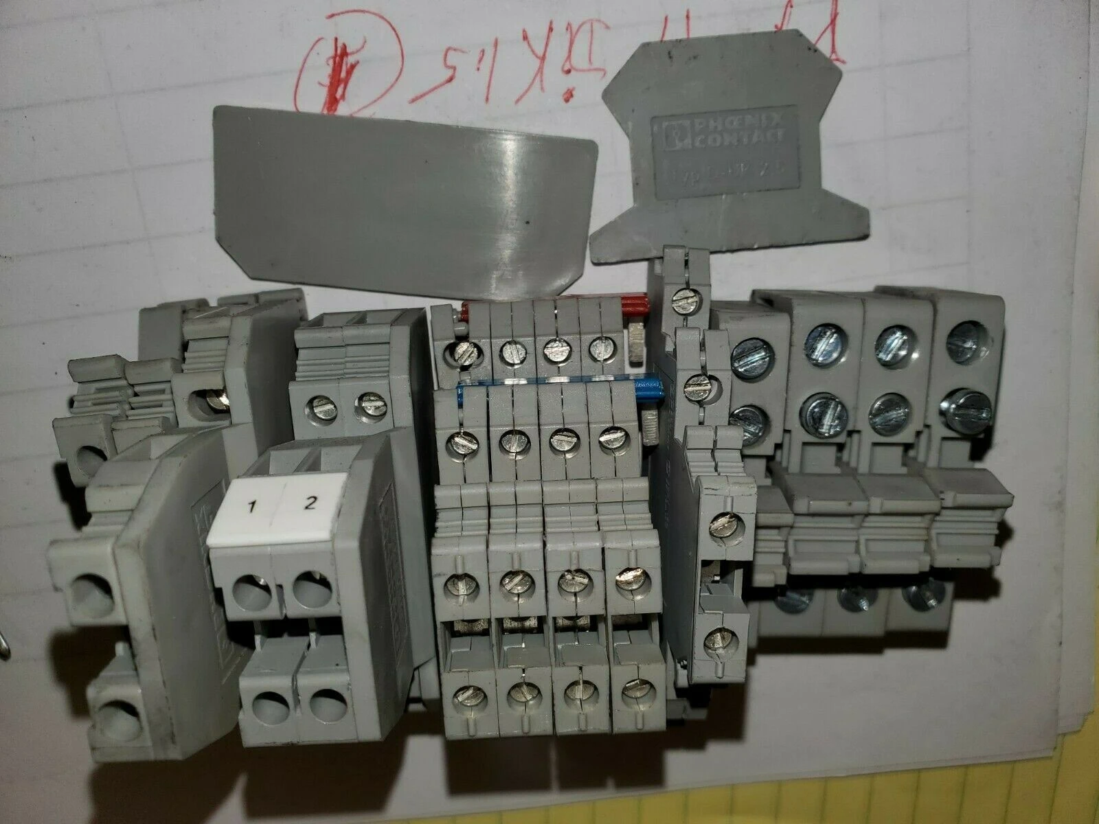 PHOENIX CONTACT (1 LOT OF 14) Contact Blocks