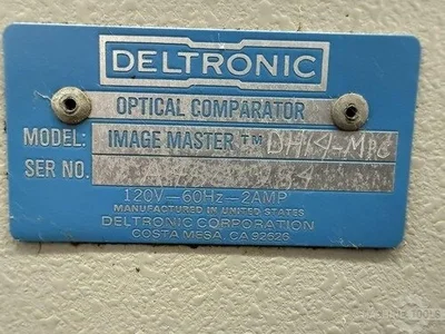 Used DELTRONIC IMAGE MASTER DH14-MPC Comparators Georgia US | The Equipment Hub #1265422