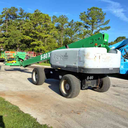 Used 2017 Genie S-80X Telescopic Boom Lifts | Stack Equipment #926242