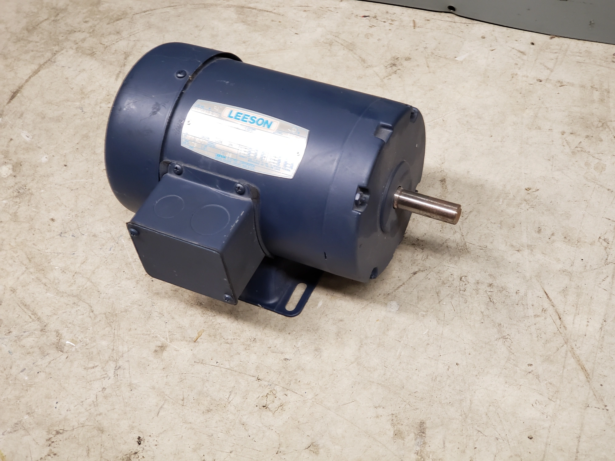 LEESON .5 HP, 1725 RPM, LS56 FRAME MOTOR