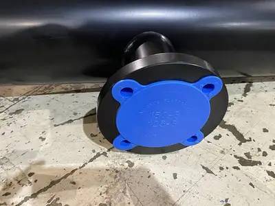 USED ROSEDALE PRODUCTS CARBON STEEL FILTER HOUSING STYLE 2