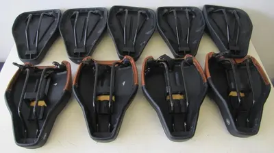 Velo Mixed Bike Seats Lot of 9 Wide A2B High Quality Bicycle Seat Replacements