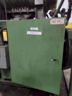 KINNEY HIGH VACUUM PUMP WITH MOTOR: YOBRO #24413