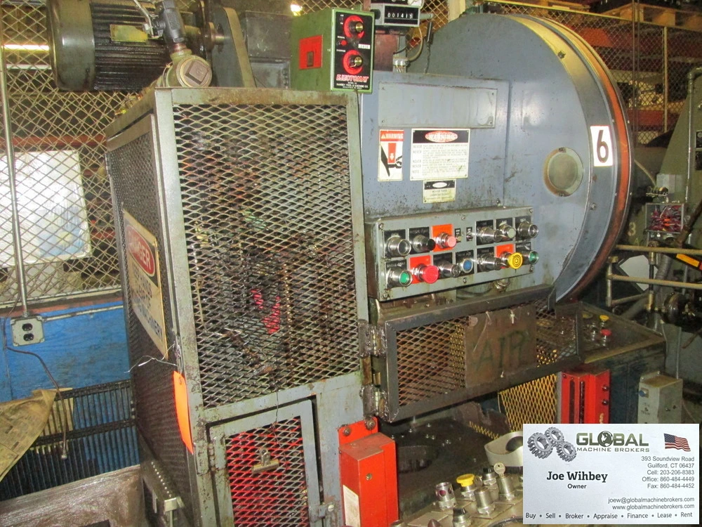 Perkins Model 375-B Stamping Press 28 Ton 2.5" Stroke W/Air Clutch & Brake