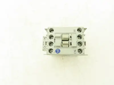 Allen Bradley 100-C16ZJ01 IEC Contactor Motor Starter 16A 3-Pole 600V 24VDC Coil