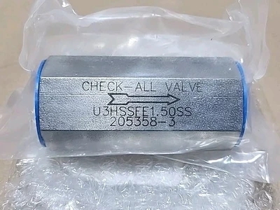 NEW Check-All Valve 205358-3