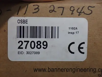 USED BANNER OSBE / 27089