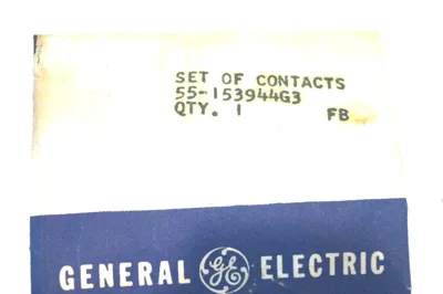 NEW GENERAL ELECTRIC 55-153944-G3 CONTACT KIT 55153944G3