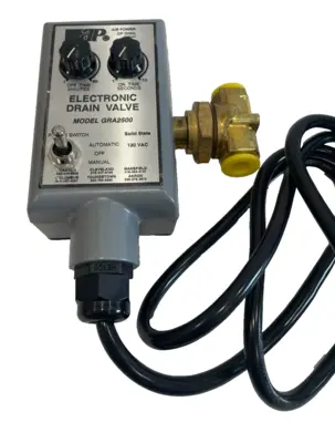 NEW AIR POWER GRA2500 ELECTRONIC DRAIN VALVE