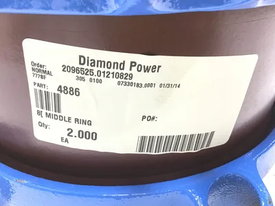 Diamond Power 4884-1/A-5447 5/8-11 x 8 – 1/4″ Coupling W/ Bolt Assembly