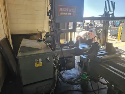 Used 1989 MARVEL 81A10PC Vertical Band Saws Wyoming US | Revelation Machinery #1388393