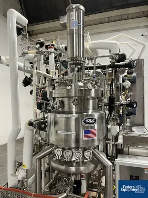 USED T & C Stainless 60 Liter T & C Reactor Skid, 316L S/S, 45/150#