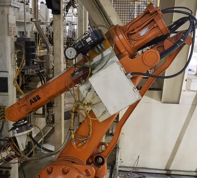 ABB IRB2400-M98A Robot Manipulator Arm w/ Controller and Teach P