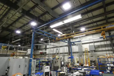 GORBEL 25'x22'x12' BRIDGE CRANE | Levy Recovery Group (3)