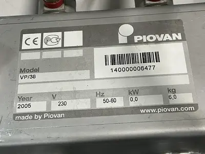 USED PIOVAN VP/38