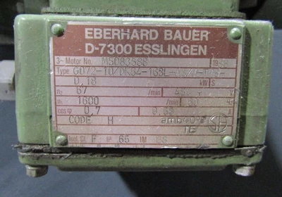 USED EBERHARD BAUER M5083588