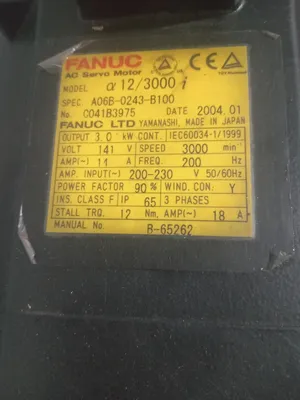 USED FANUC A06B-0243-B100