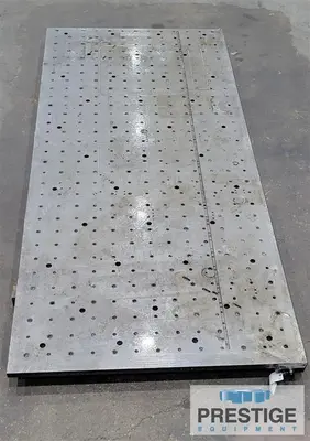 Precision Set Up Fixture Plate 54.5" x 125.5" x 1.5" Thick