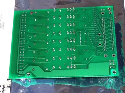 NEW POLY-FLOW EA-597 MODULAR RELAY BOARD VER. 1.0 W/ 6 RC CONNECTORS EA597