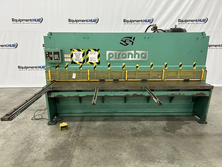 Used PIRANHA M1410 Power Squaring Shears (Inch) Georgia US | The Equipment Hub #1148002