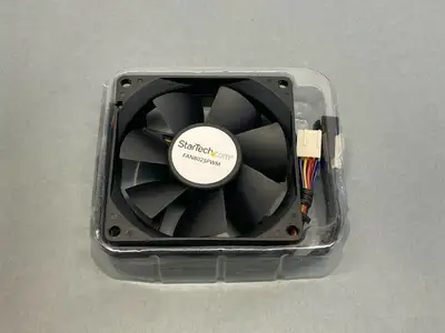 FAN8025PWM | StarTech  80x25mm Computer Case Fan w/ PWM - New