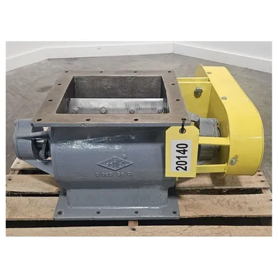 Used 10" Semco, Inc. Steel Rotary Airlock Valve