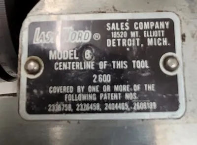 Last Word Model B Tooling & Accessories, Grinding Wheels | Machinery Central (5)