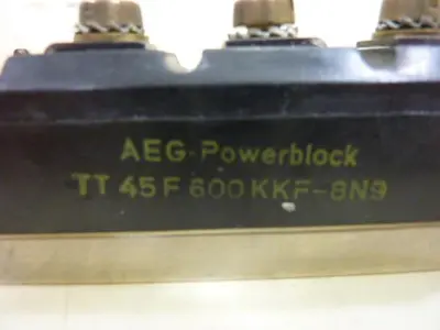 Used AEG TT 45F 600 KKF Misc Electrical & Power Parts Michigan US | Ideal Machinery #1269732